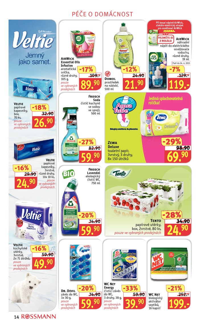 leták Rossmann Leták od 13.4.2015 strana 1 leták Rossmann Leták od 13.4.2015 strana 1