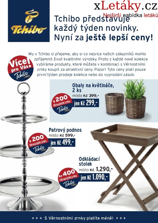 leták Tchibo leták strana 1 leták Tchibo leták strana 1