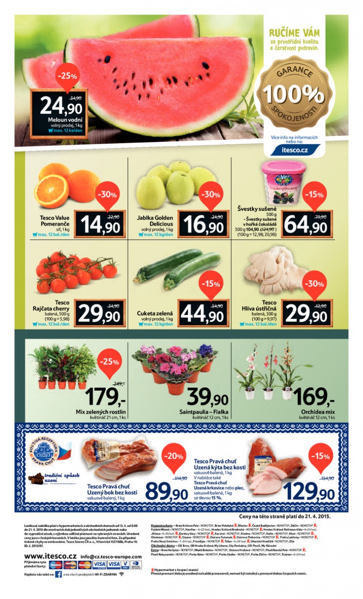 leták Tesco OD od 15.4.2015 strana 1 leták Tesco OD od 15.4.2015 strana 1
