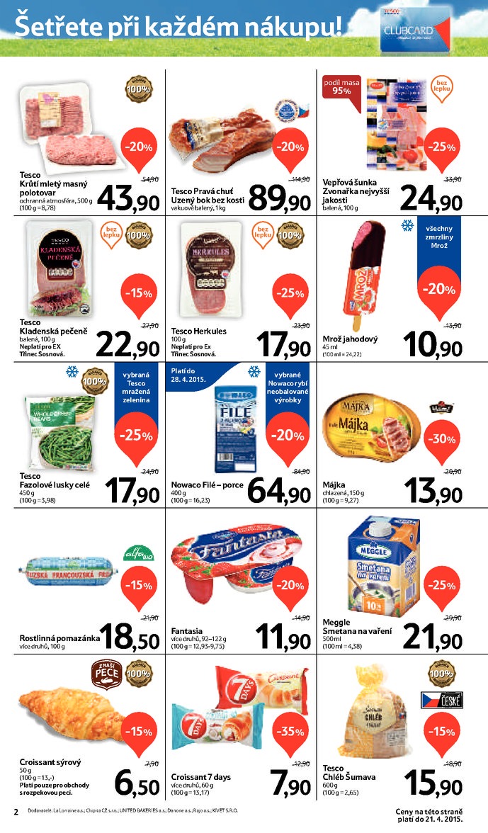 leták Tesco Expres obchody od 15.4.2015 strana 1 leták Tesco Expres obchody od 15.4.2015 strana 1