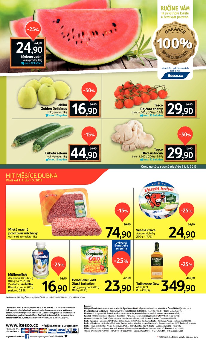 leták Tesco Expres obchody od 15.4.2015 strana 1 leták Tesco Expres obchody od 15.4.2015 strana 1