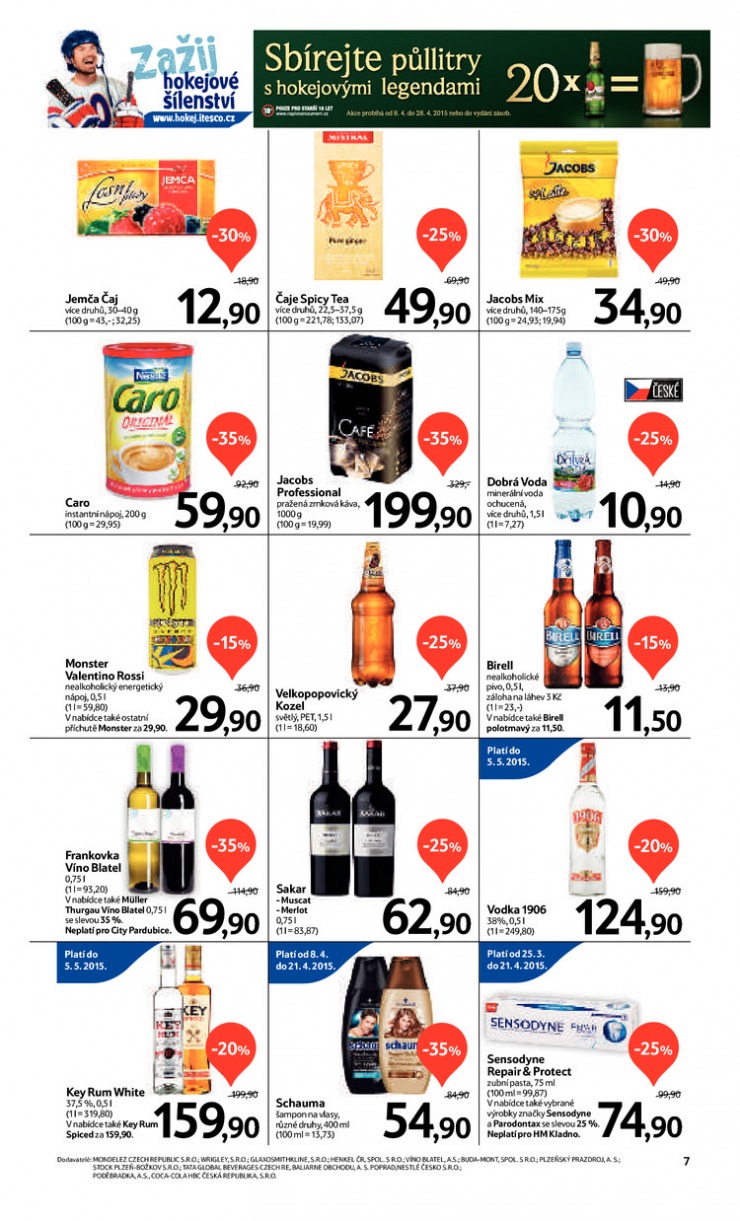 leták Tesco velké hypermarkety od 15.4.2015 strana 1 leták Tesco velké hypermarkety od 15.4.2015 strana 1