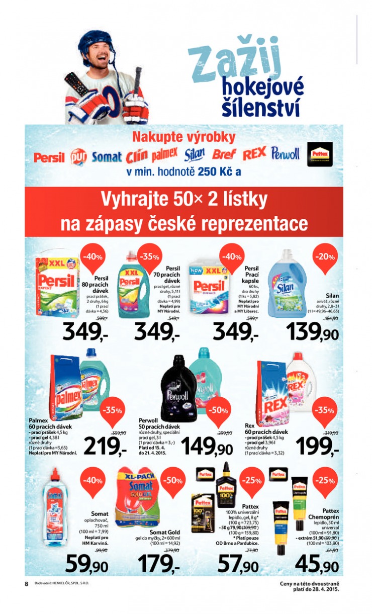 leták Tesco velké hypermarkety od 15.4.2015 strana 1 leták Tesco velké hypermarkety od 15.4.2015 strana 1