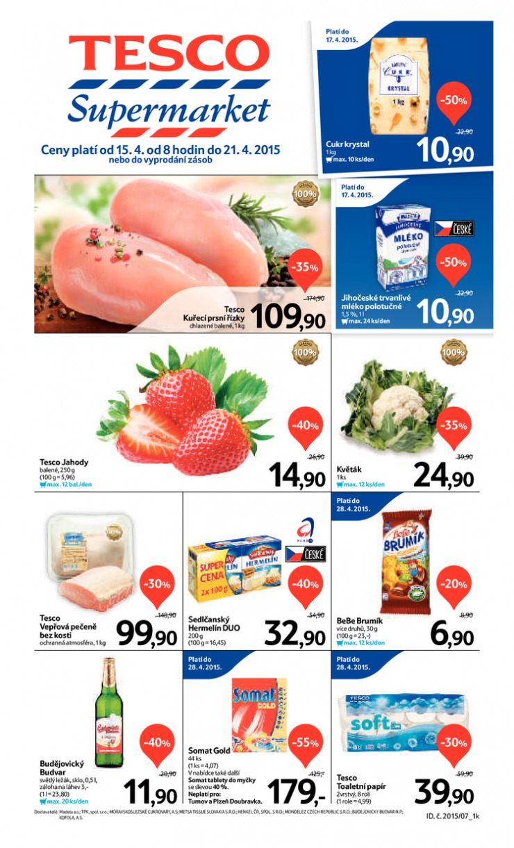 letk Tesco supermarkety od 15.4.2015 strana 1