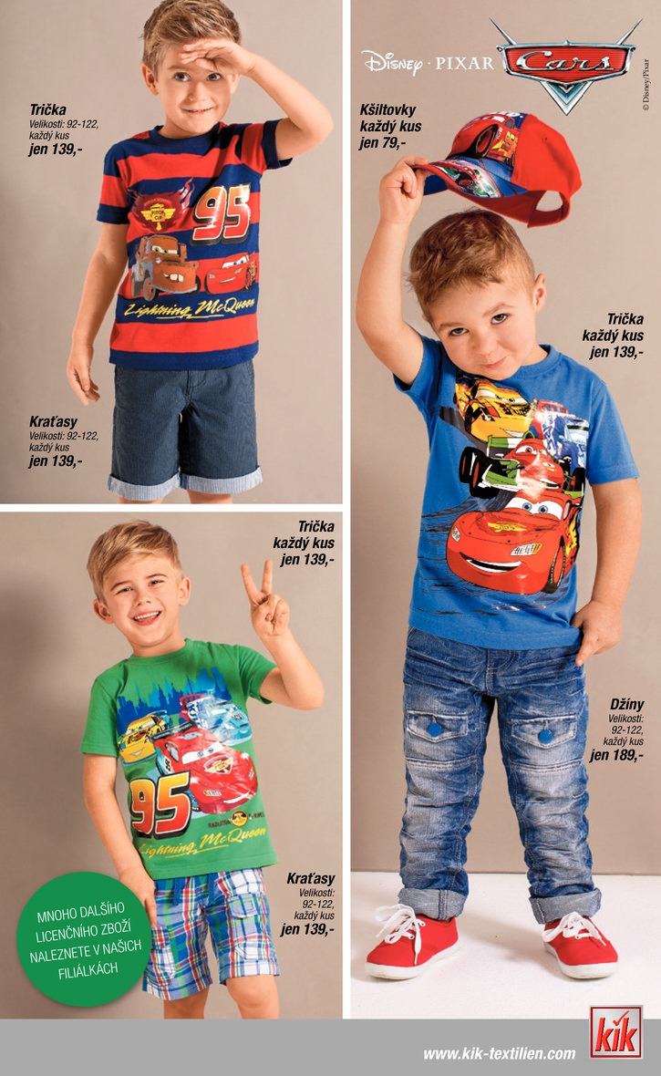 let�k Kik textil Prospekt od 15.4.2015 strana 1