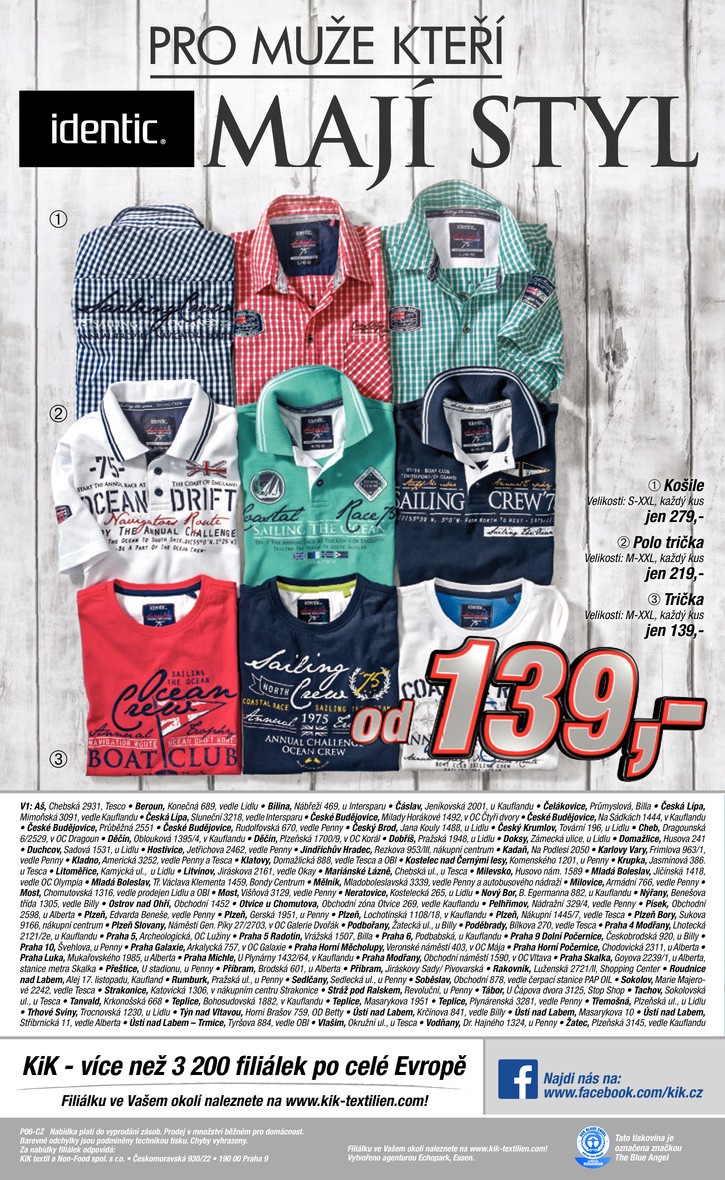 leták Kik textil Prospekt od 15.4.2015 strana 1 leták Kik textil Prospekt od 15.4.2015 strana 1