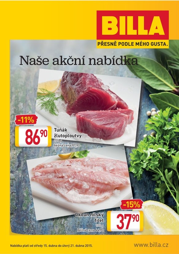 letk Billa erstv ryby od 15.4.2015 strana 1