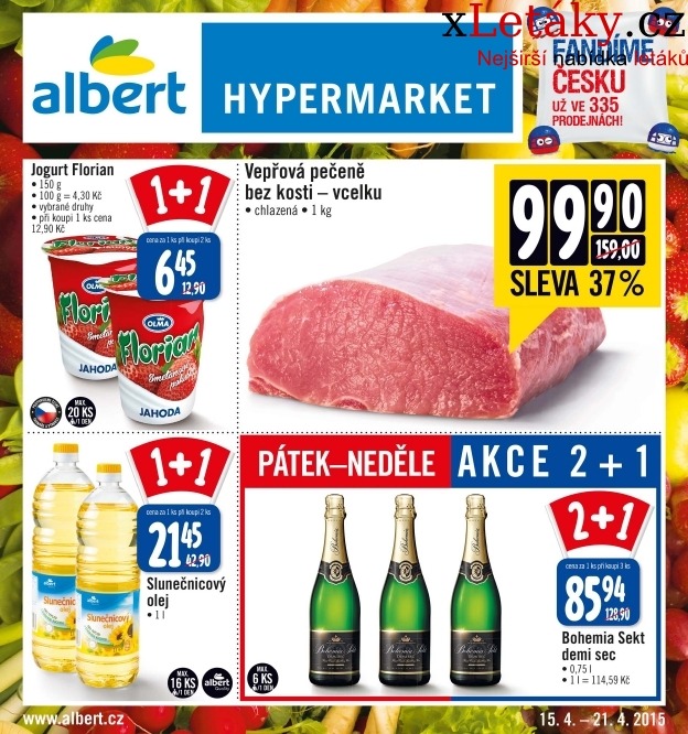 leták Albert Hypermarket akční leták strana 1 leták Albert Hypermarket akční leták strana 1