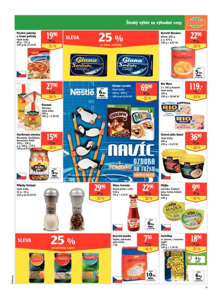 leták Globus Naše noviny od 16.4.2015 strana 1 leták Globus Naše noviny od 16.4.2015 strana 1