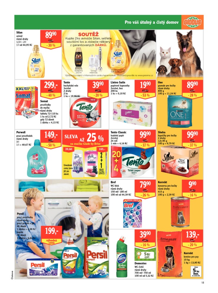 leták Globus Naše noviny od 16.4.2015 strana 1 leták Globus Naše noviny od 16.4.2015 strana 1