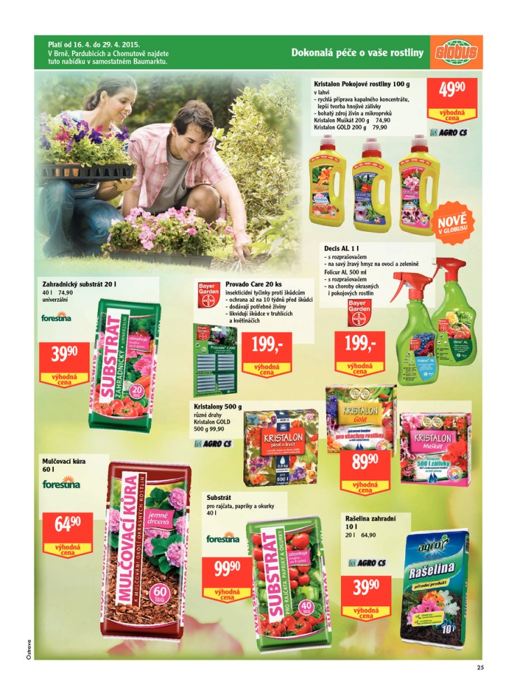 leták Globus Naše noviny od 16.4.2015 strana 1 leták Globus Naše noviny od 16.4.2015 strana 1