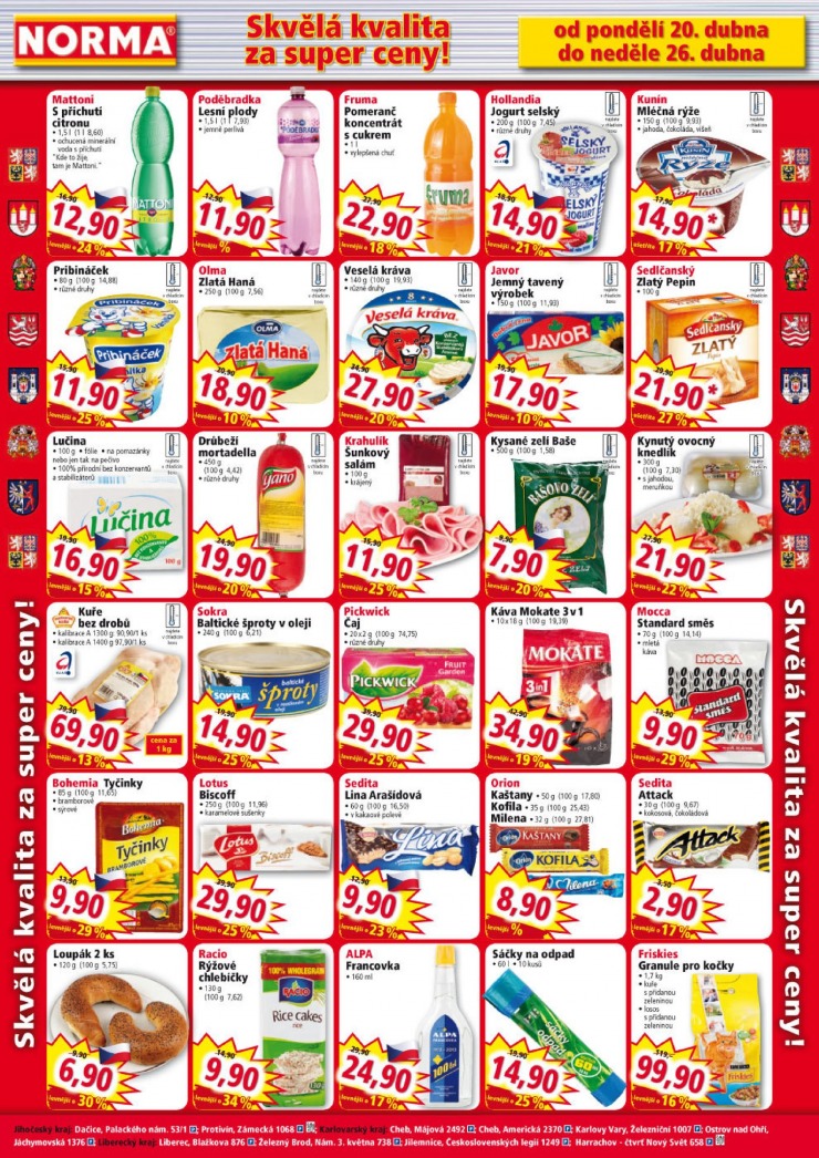 leták Norma Aktuální leták od 20.4.2015 strana 1 leták Norma Aktuální leták od 20.4.2015 strana 1