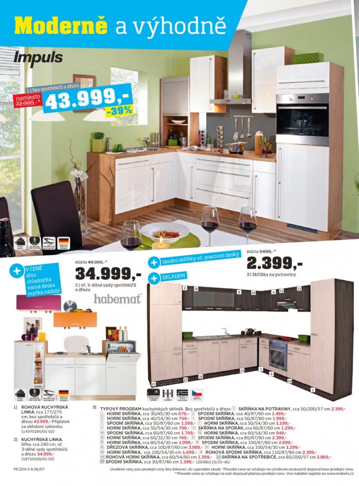 let�k Mobelix Aktu�ln� prospekt od 20.4.2015 strana 1