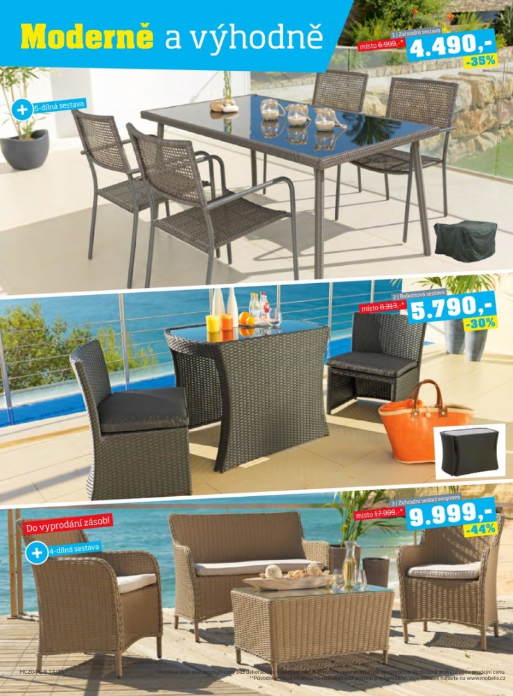 let�k Mobelix Aktu�ln� prospekt od 20.4.2015 strana 1