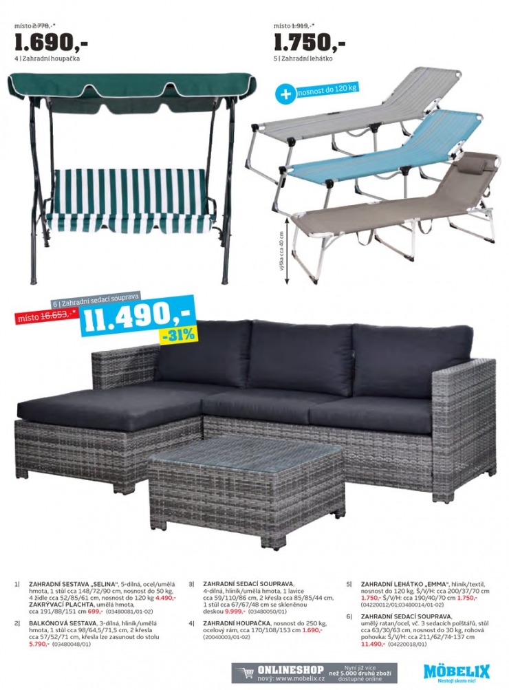 let�k Mobelix Aktu�ln� prospekt od 20.4.2015 strana 1