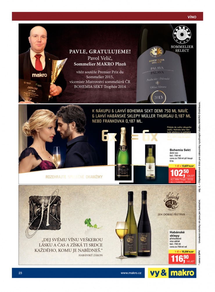 let�k Makro Gastronomie trvanliv� zbo�� od 22.4.2015 strana 1