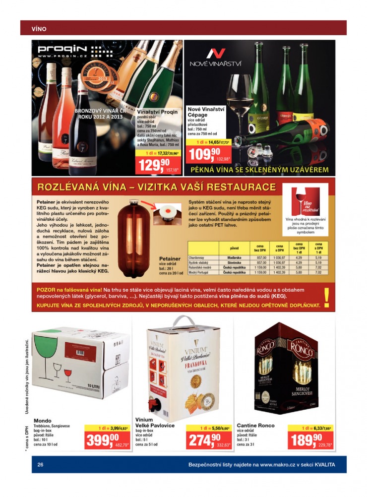let�k Makro Gastronomie trvanliv� zbo�� od 22.4.2015 strana 1