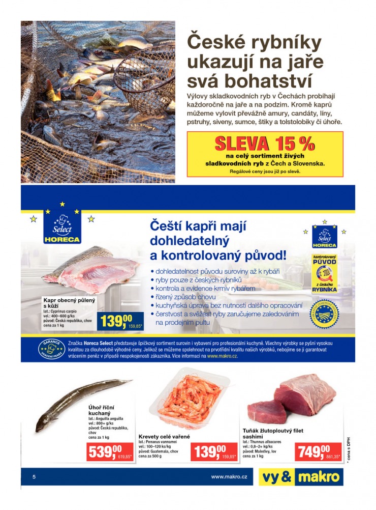 leták Makro Gastronomie čerstvé od 22.4.2015 strana 1 leták Makro Gastronomie čerstvé od 22.4.2015 strana 1