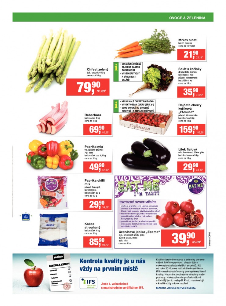 leták Makro Gastronomie čerstvé od 22.4.2015 strana 1 leták Makro Gastronomie čerstvé od 22.4.2015 strana 1