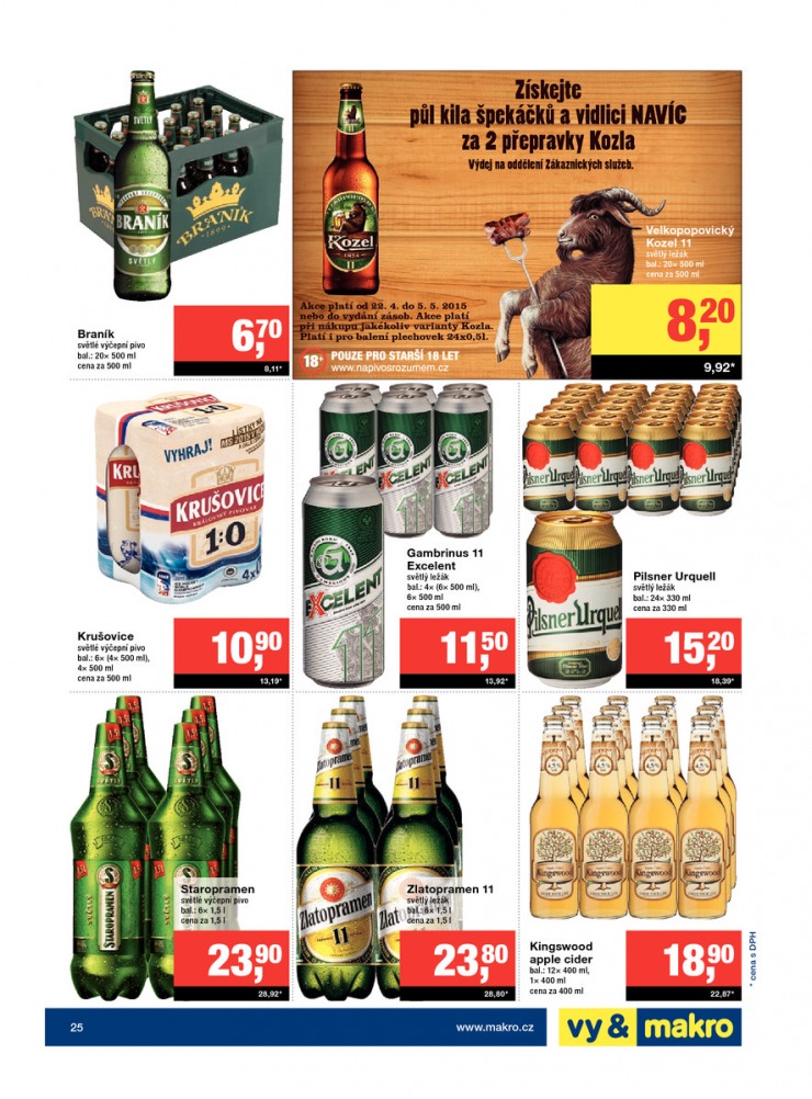 leták Makro Maloobchod od 22.4.2015 strana 1 leták Makro Maloobchod od 22.4.2015 strana 1