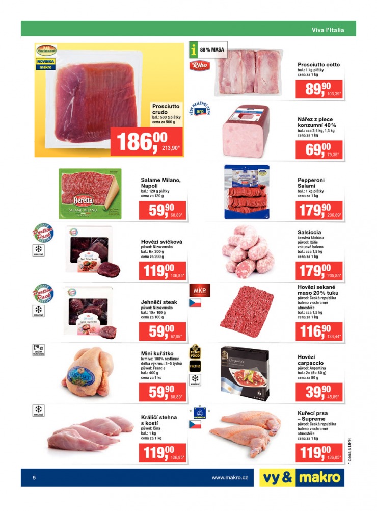 leták Makro Viva LItália od 22.4.2015 strana 1 leták Makro Viva LItália od 22.4.2015 strana 1