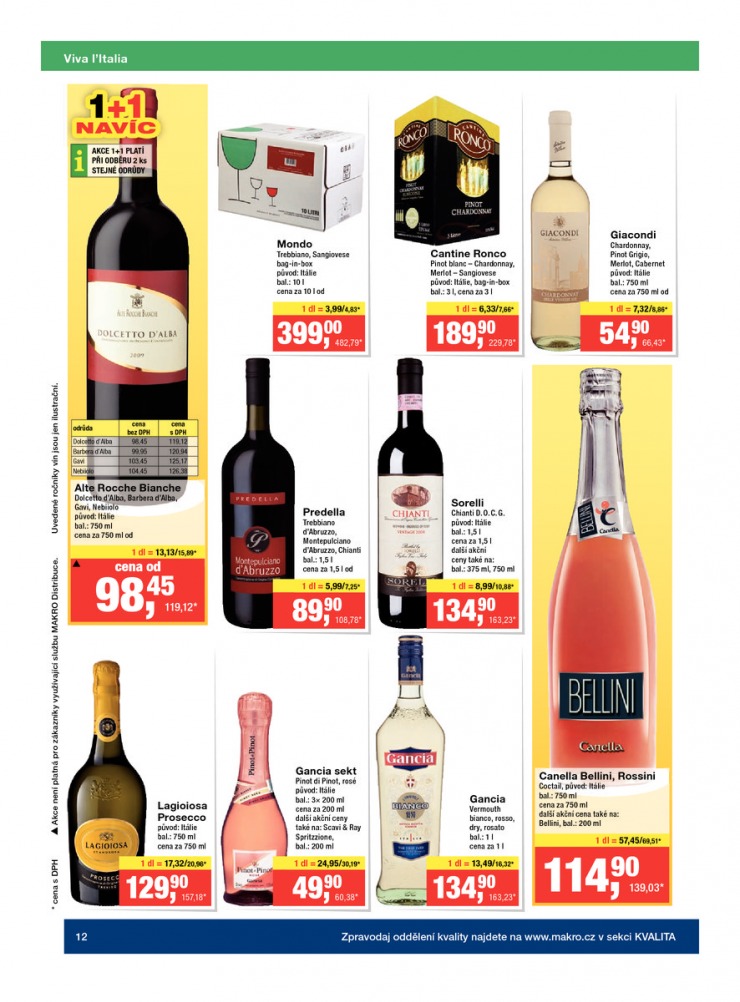 leták Makro Viva LItália od 22.4.2015 strana 1 leták Makro Viva LItália od 22.4.2015 strana 1