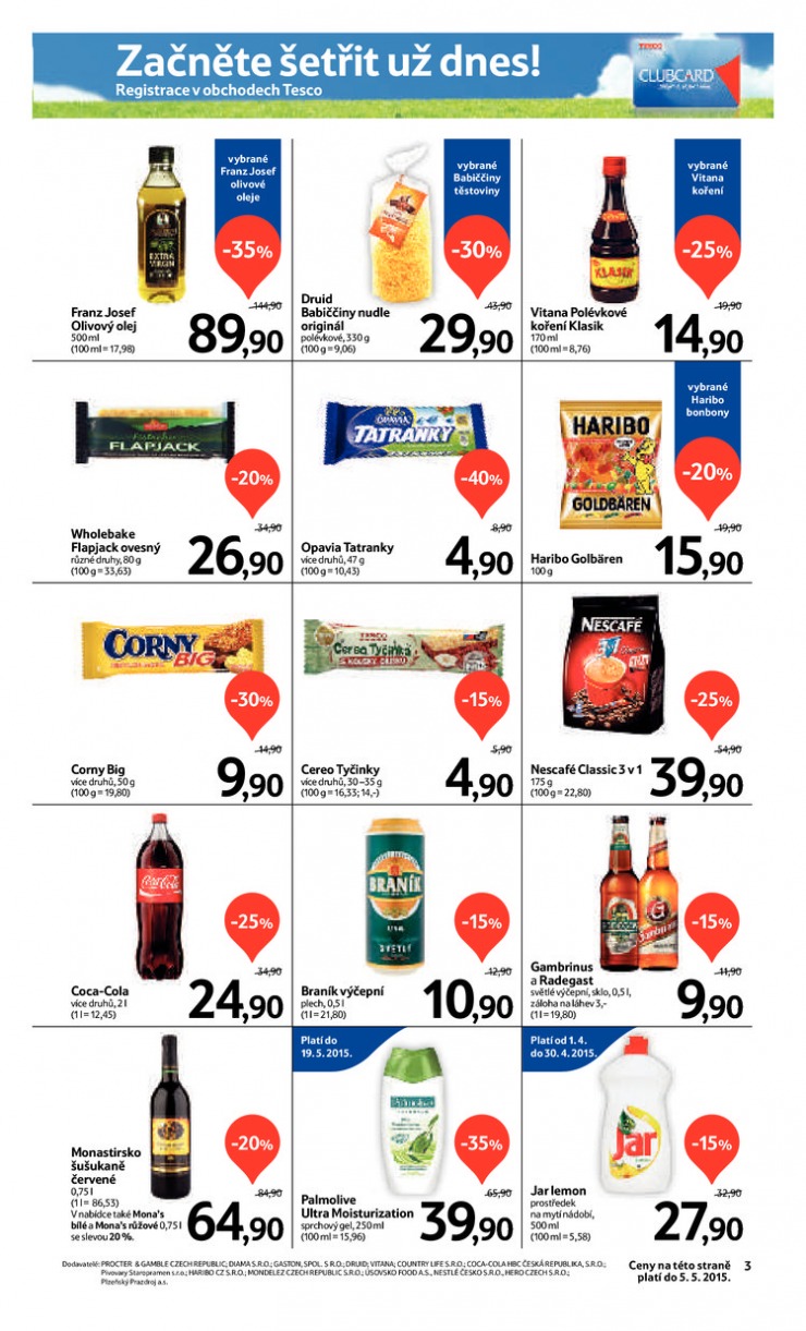 leták Tesco Expres obchody od 22.4.2015 strana 1 leták Tesco Expres obchody od 22.4.2015 strana 1