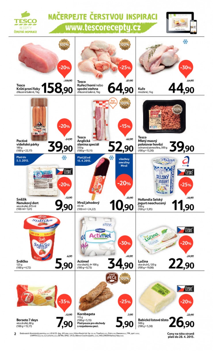 leták Tesco supermarkety od 22.4.2015 strana 1 leták Tesco supermarkety od 22.4.2015 strana 1
