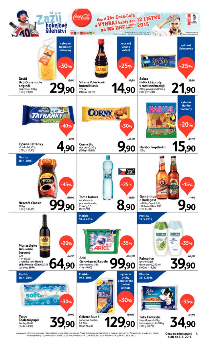 leták Tesco supermarkety od 22.4.2015 strana 1 leták Tesco supermarkety od 22.4.2015 strana 1