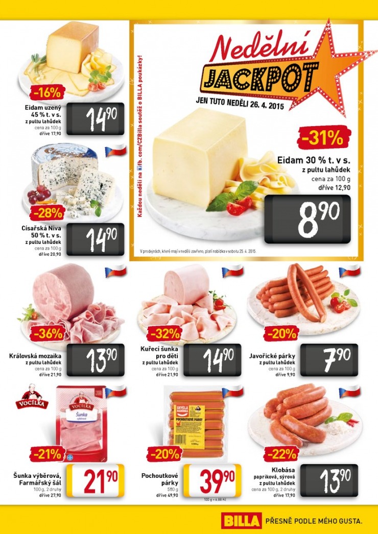 let�k Billa velk� od 22.4.2015 strana 1