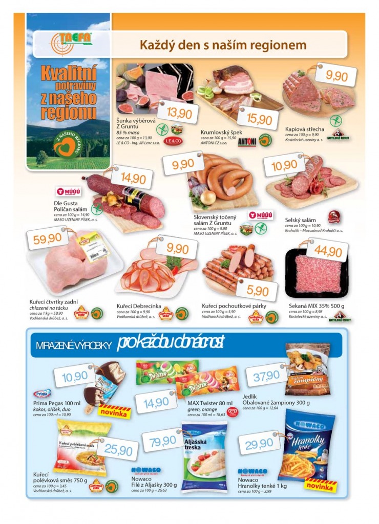 leták COOP Trefa od 22.4.2015 strana 1 leták COOP Trefa od 22.4.2015 strana 1