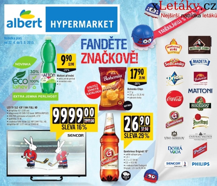 leták Albert Hypermarket - Katalog leták strana 1 leták Albert Hypermarket - Katalog leták strana 1