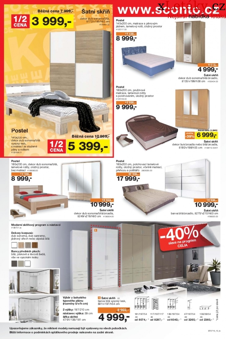 leták Sconto nábytek leták strana 1 leták Sconto nábytek leták strana 1