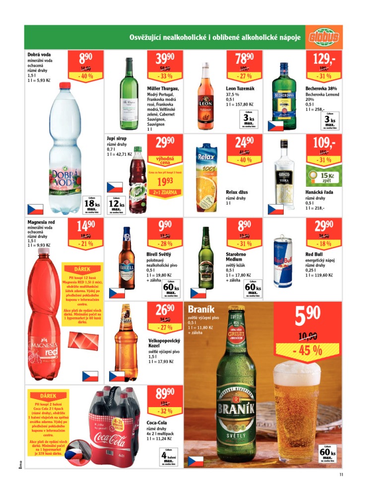 leták Globus Naše noviny od 23.4.2015 strana 1 leták Globus Naše noviny od 23.4.2015 strana 1