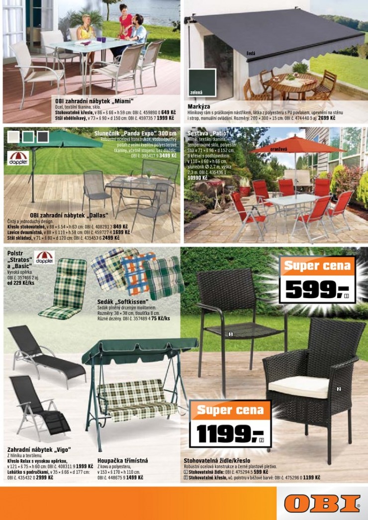 leták OBI Aktuální leták od 22.4.2015  strana 1 leták OBI Aktuální leták od 22.4.2015 strana 1