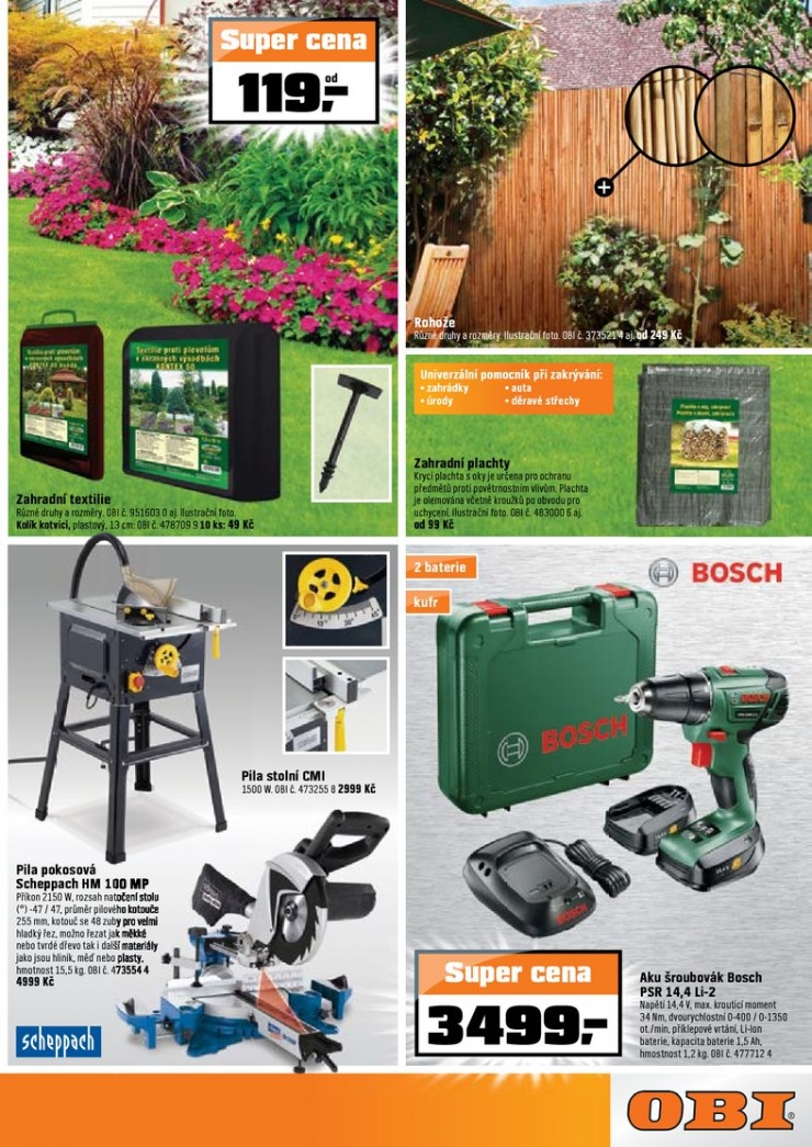 leták OBI Aktuální leták od 22.4.2015  strana 1 leták OBI Aktuální leták od 22.4.2015 strana 1