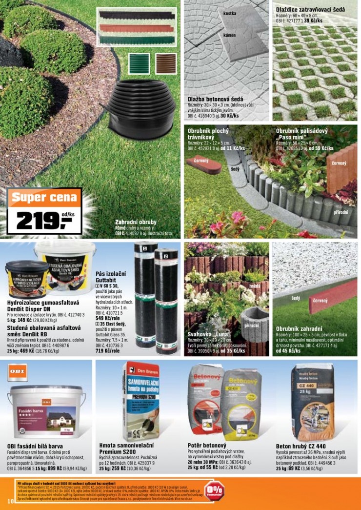 leták OBI Aktuální leták od 22.4.2015  strana 1 leták OBI Aktuální leták od 22.4.2015 strana 1