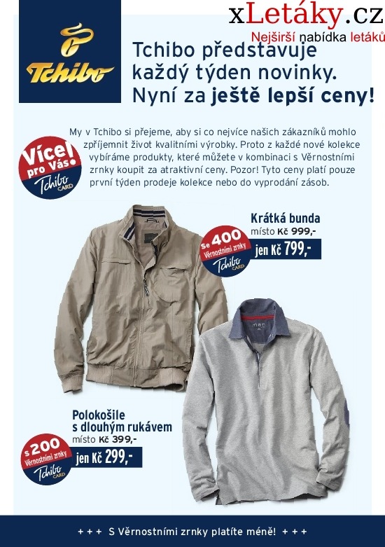 leták Tchibo leták strana 1 leták Tchibo leták strana 1