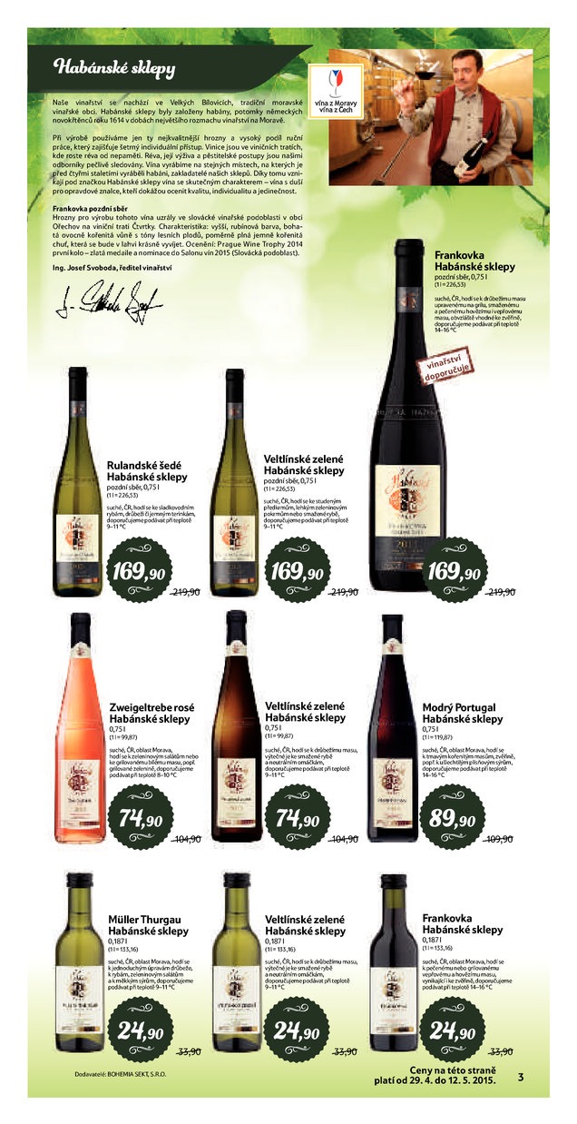 leták Tesco Víno od 29.4.2015 strana 1 leták Tesco Víno od 29.4.2015 strana 1