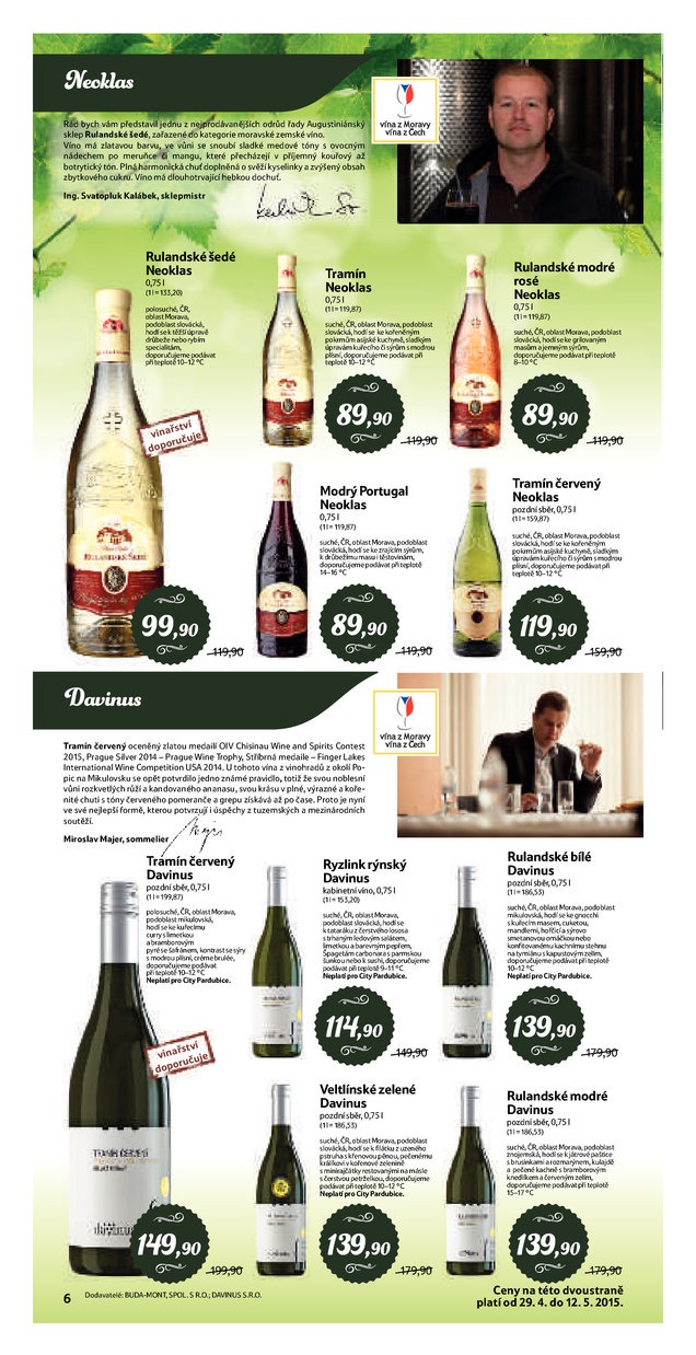 leták Tesco Víno od 29.4.2015 strana 1 leták Tesco Víno od 29.4.2015 strana 1