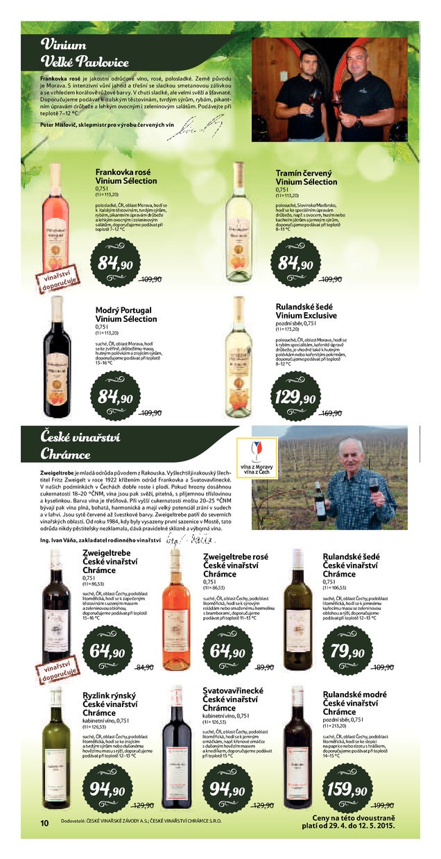 let�k Tesco V�no od 29.4.2015 strana 1