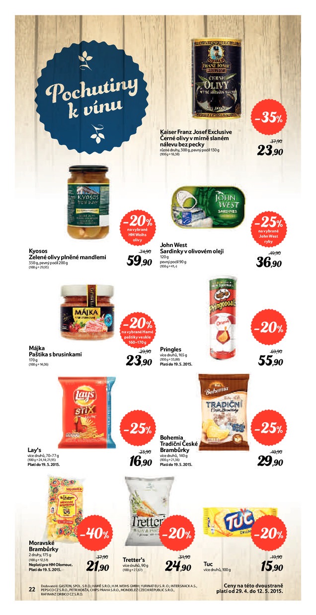 leták Tesco Víno od 29.4.2015 strana 1 leták Tesco Víno od 29.4.2015 strana 1