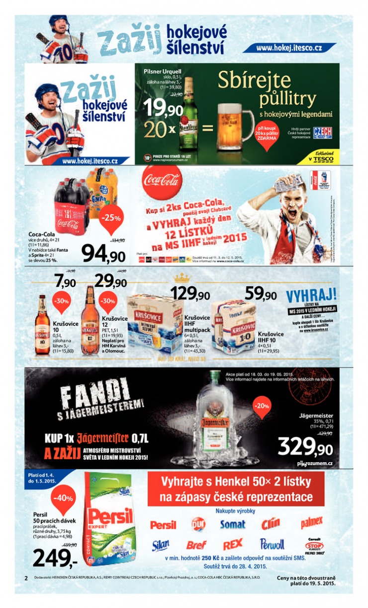 leták Tesco velké hypermarkety od 29.4.2015 strana 1 leták Tesco velké hypermarkety od 29.4.2015 strana 1