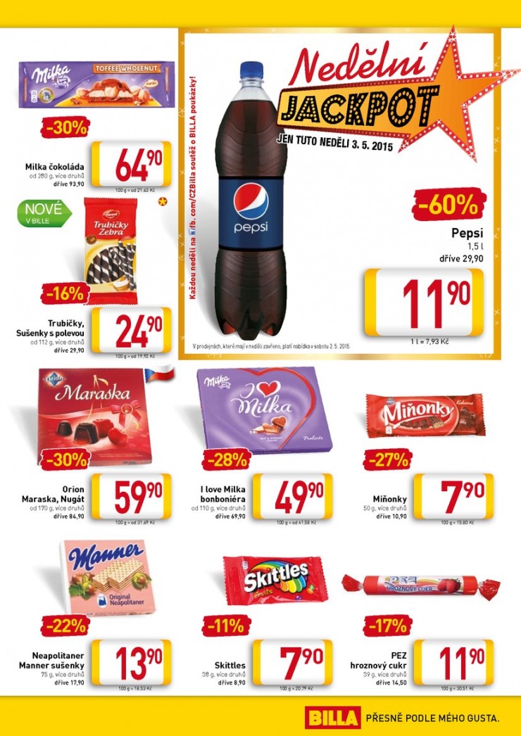 let�k Billa velk� od 29.4.2015 strana 1