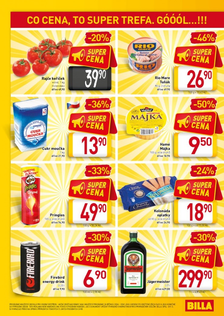 leták Billa speciální od 29.4.2015 strana 1 leták Billa speciální od 29.4.2015 strana 1