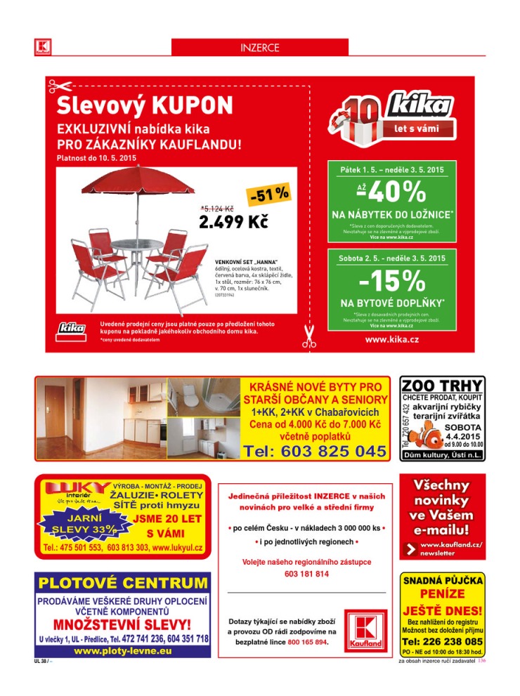 leták Kaufland Aktuální nabídka od 30.4.2015 strana 1 leták Kaufland Aktuální nabídka od 30.4.2015 strana 1