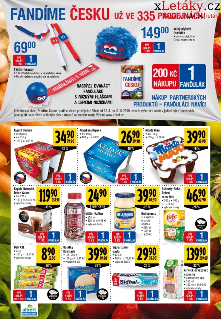 leták Albert Hypermarket akční leták  strana 1 leták Albert Hypermarket akční leták strana 1