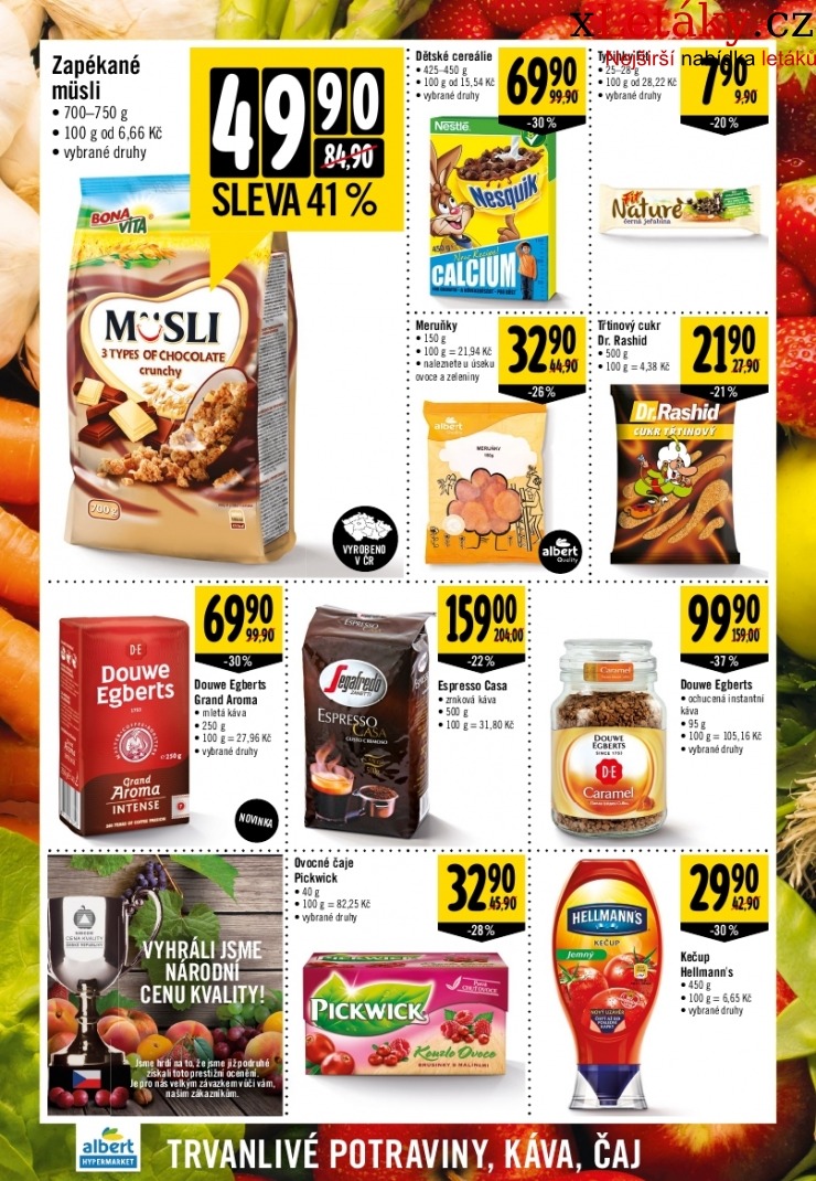 leták Albert Hypermarket akční leták  strana 1 leták Albert Hypermarket akční leták strana 1