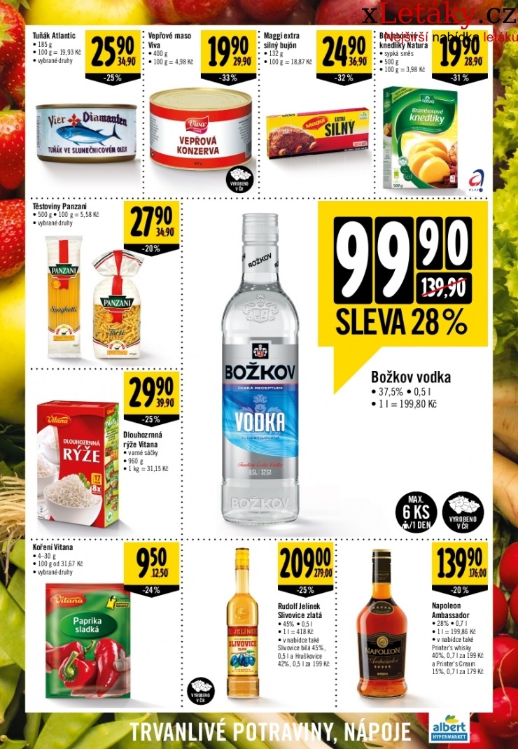 leták Albert Hypermarket akční leták  strana 1 leták Albert Hypermarket akční leták strana 1