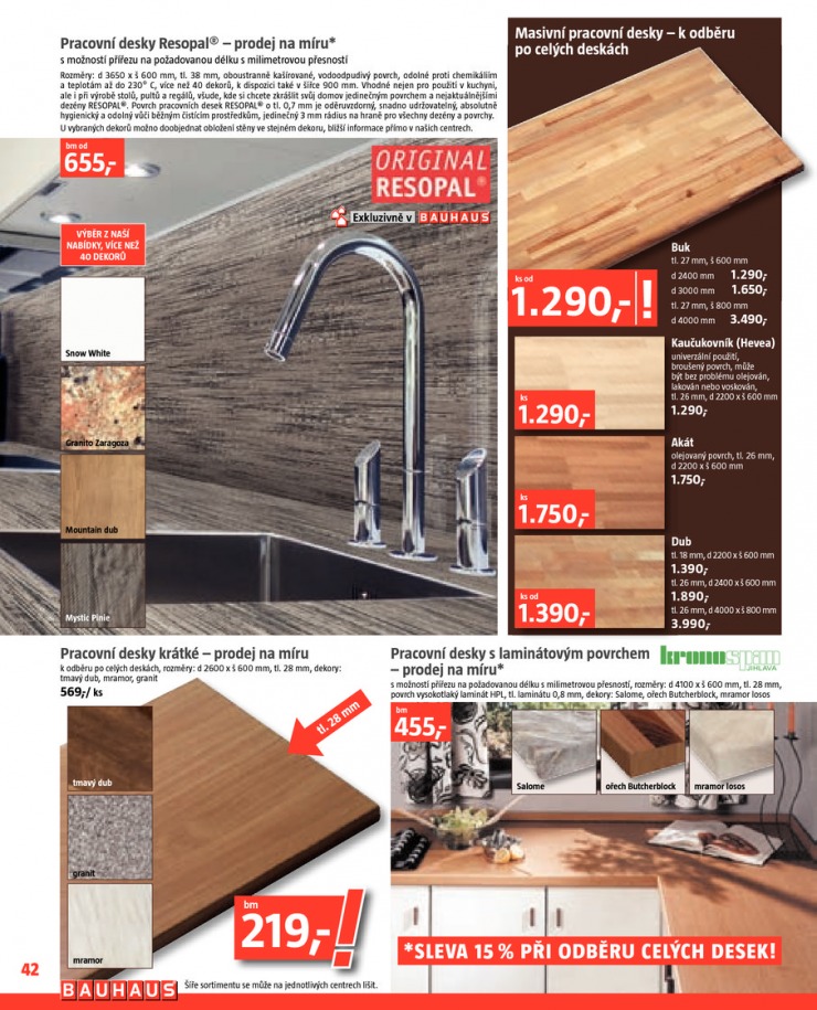 leták Bauhaus Katalog od 1.5.2015 strana 1 leták Bauhaus Katalog od 1.5.2015 strana 1